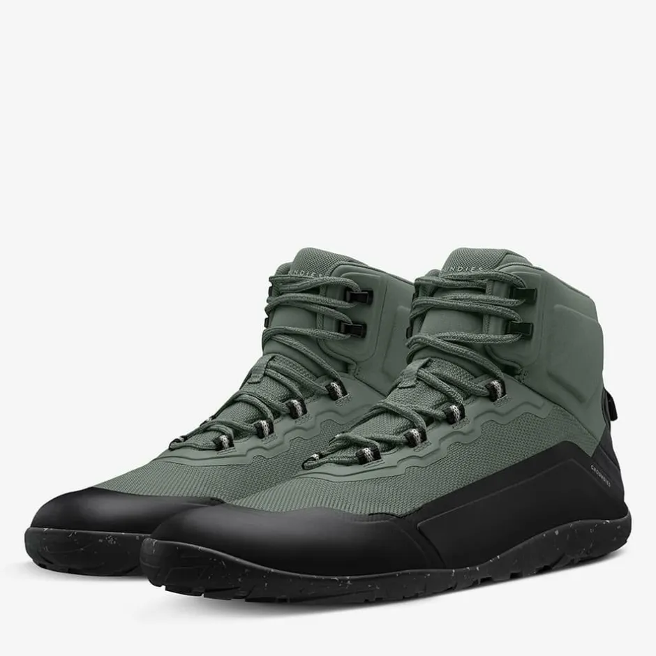 Vegan|Groundies ® All Terrain High Men Green