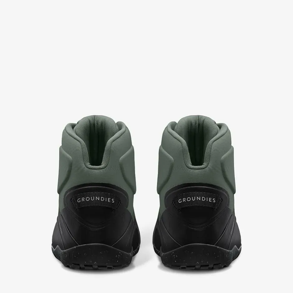 Vegan|Groundies ® All Terrain High Men Green