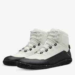 Vegan|Groundies ® All Terrain High Women Off-White/Black
