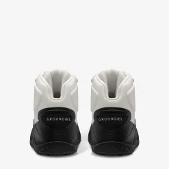Vegan|Groundies ® All Terrain High Women Off-White/Black
