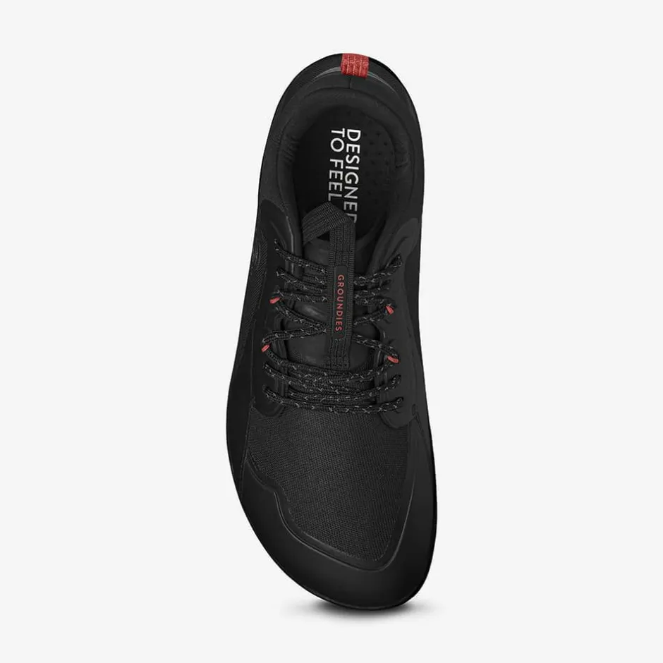 Vegan|Groundies ® All Terrain Low Men Black