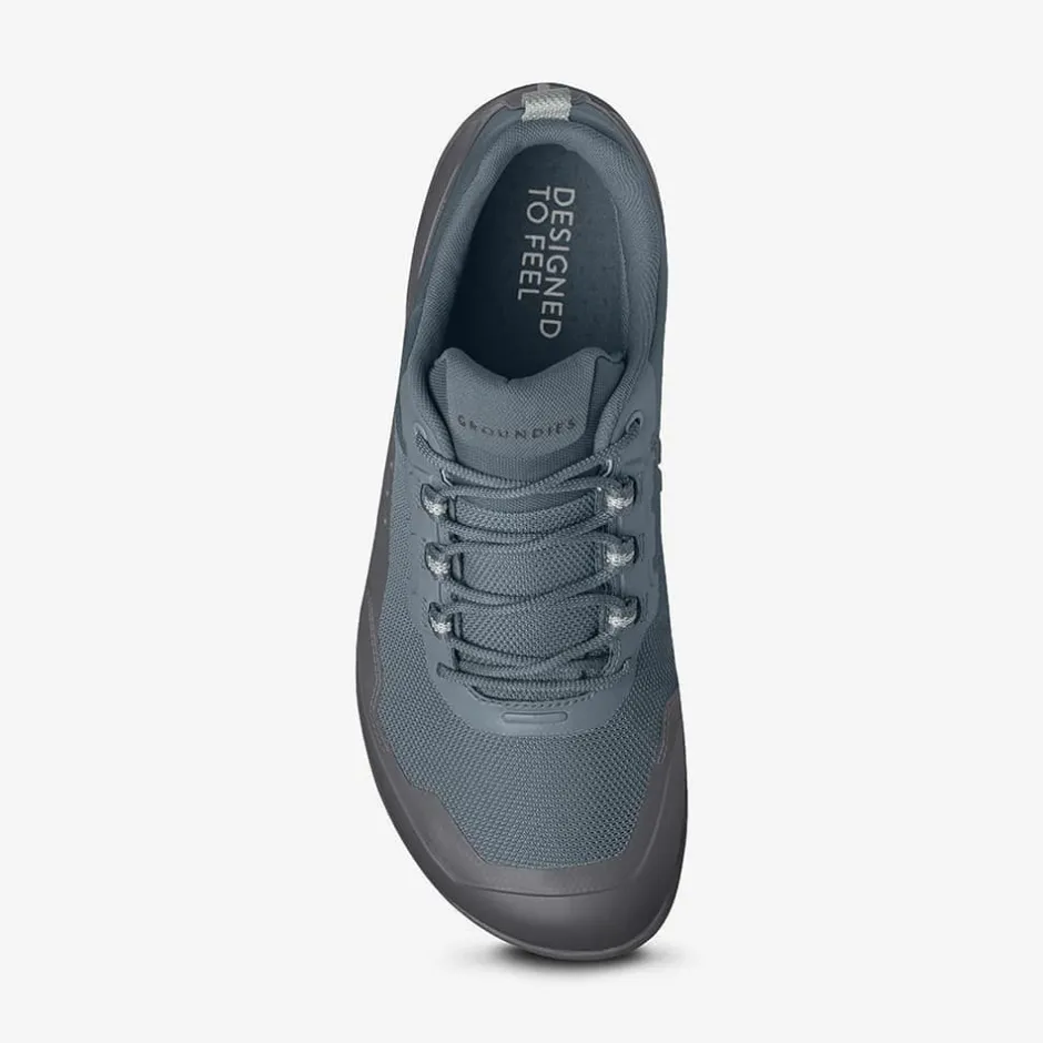 Vegan|Groundies ® All Terrain Low Waterproof Women Blue