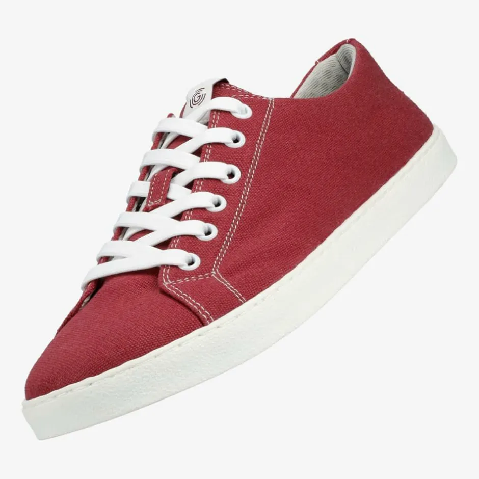 Sneaker|Groundies ® Brooklyn Low Men Bordeaux