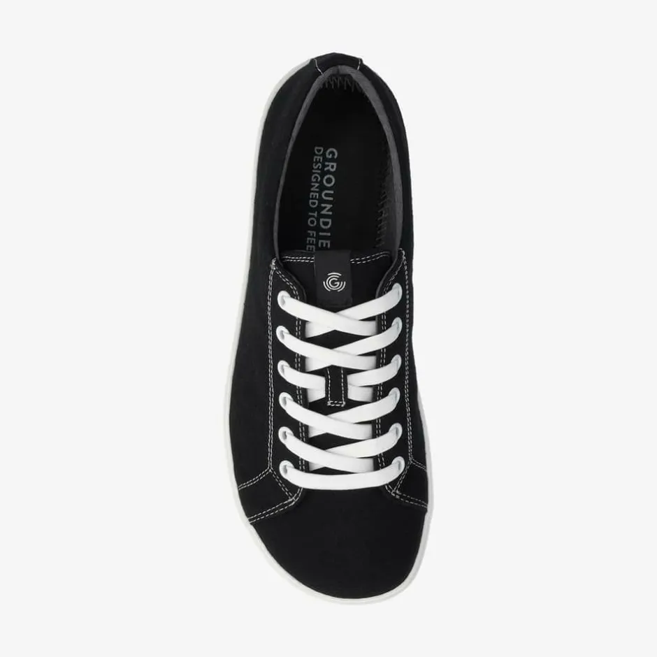 Vegan|Groundies ® Brooklyn Low Men Black