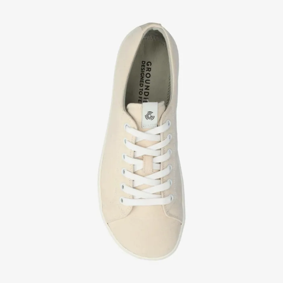 Vegan|Groundies ® Brooklyn Low Women Beige