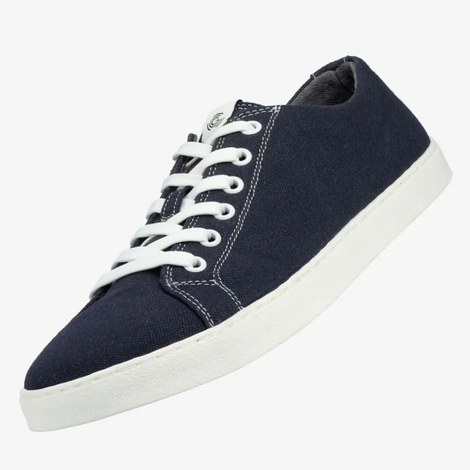 Vegan|Groundies ® Brooklyn Low Women Blue