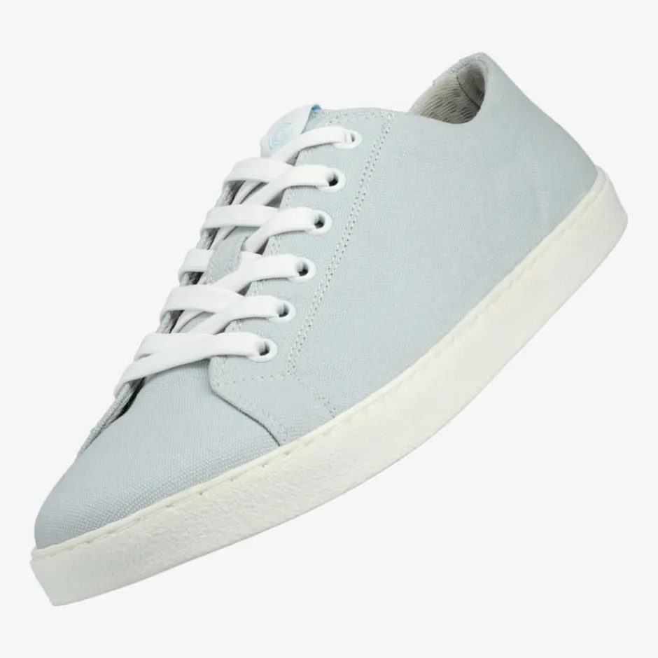 Vegan|Groundies ® Brooklyn Low Women Light Blue