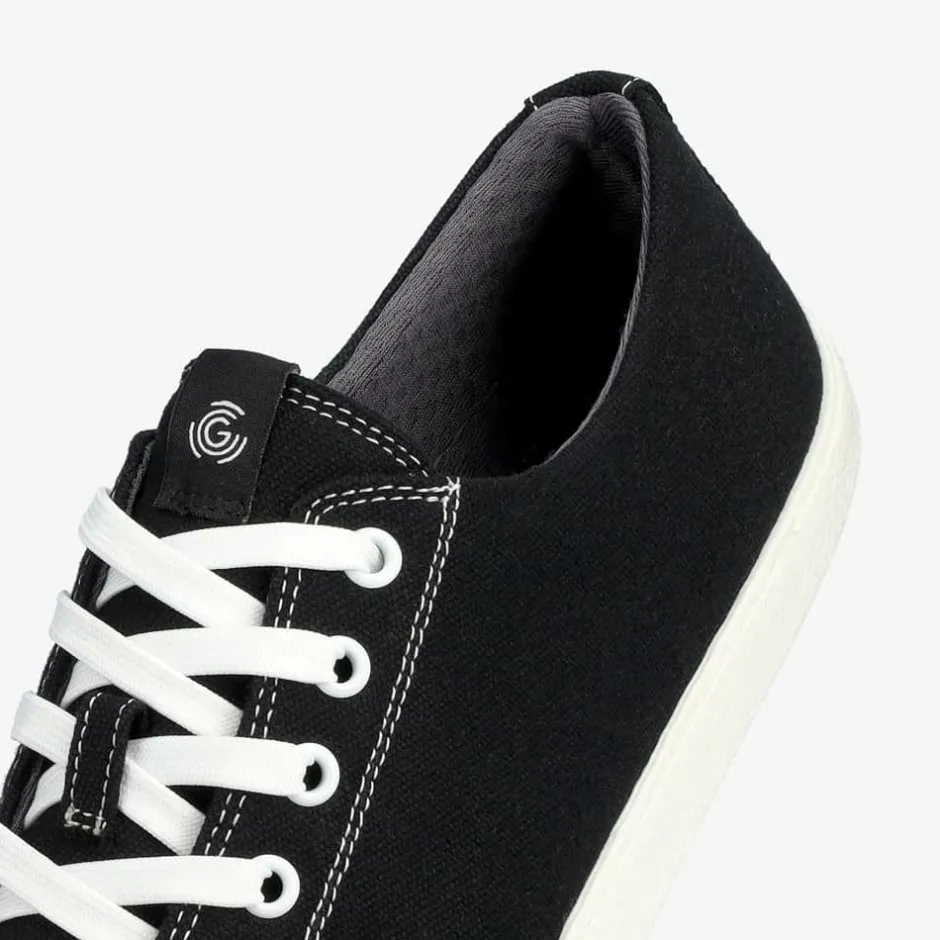Vegan|Groundies ® Brooklyn Low Women Black