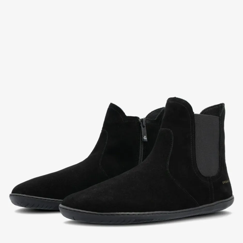 Boots & Booties|Groundies ® Camden Mid Barefoot+ Women Black