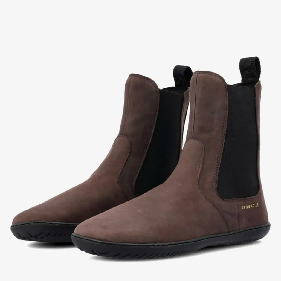 Boots & Booties|Groundies ® Camden Women Darkbrown