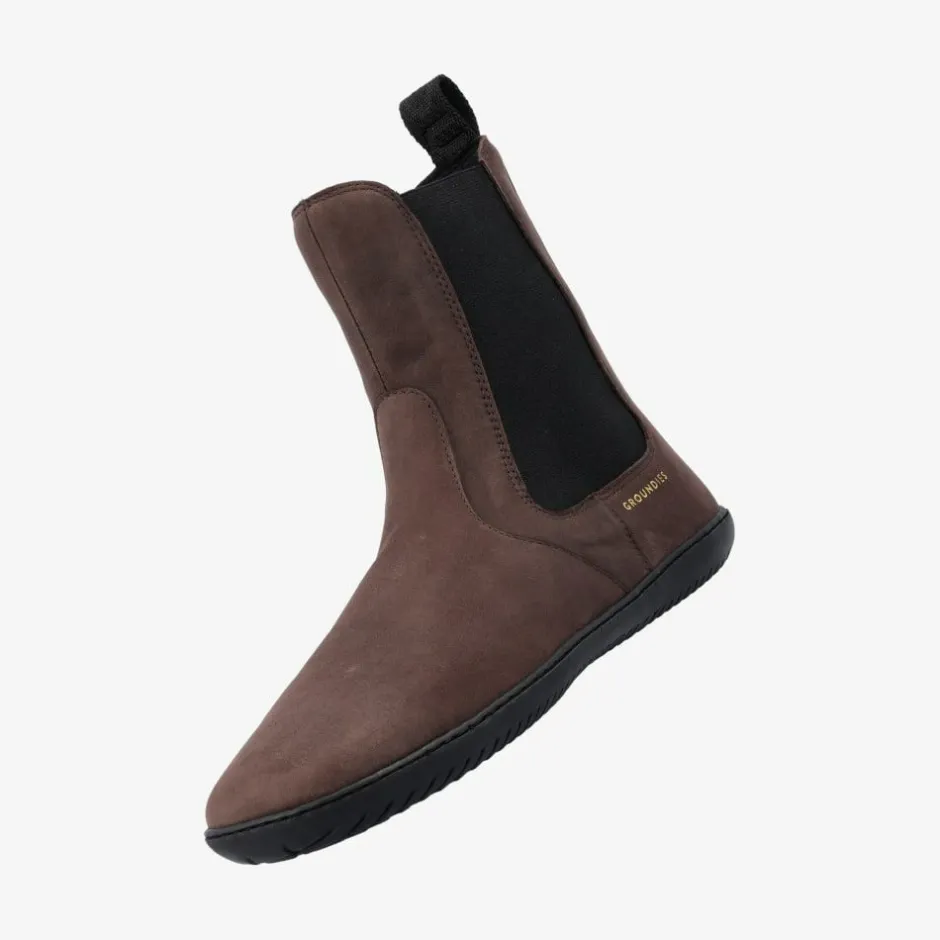 Boots & Booties|Groundies ® Camden Women Darkbrown