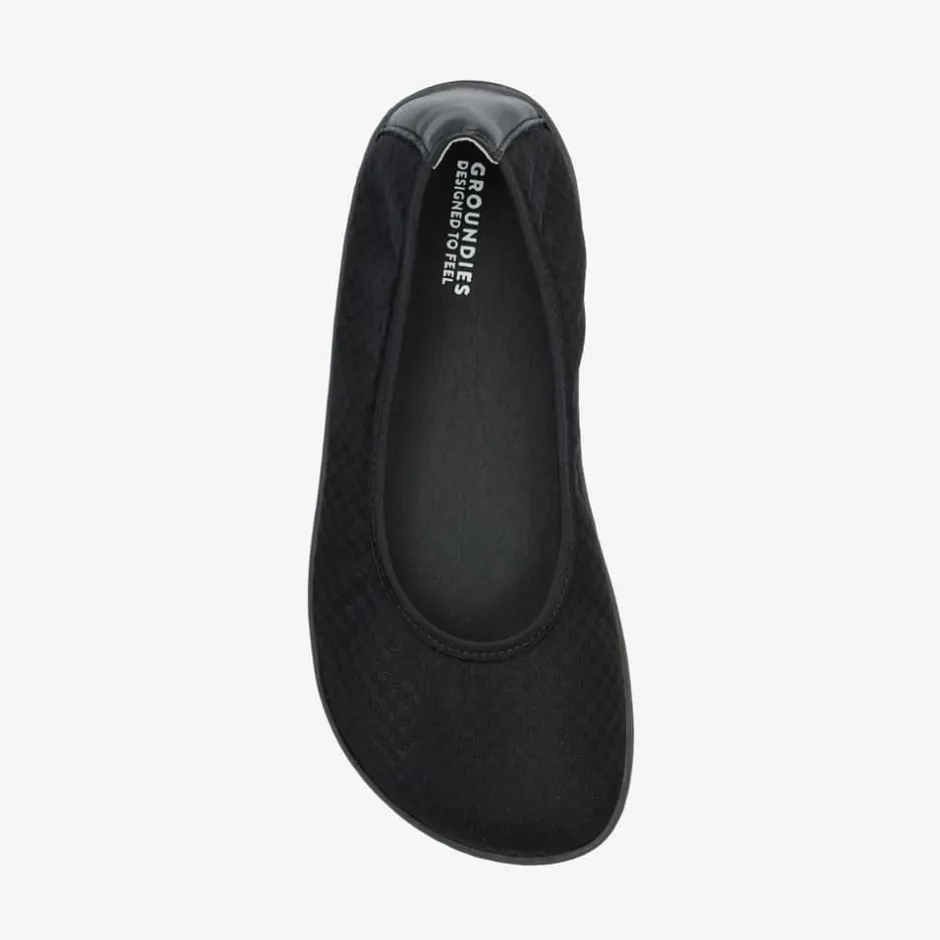 Ballet Flats|Groundies ® Carolina Barefoot+ Women Black