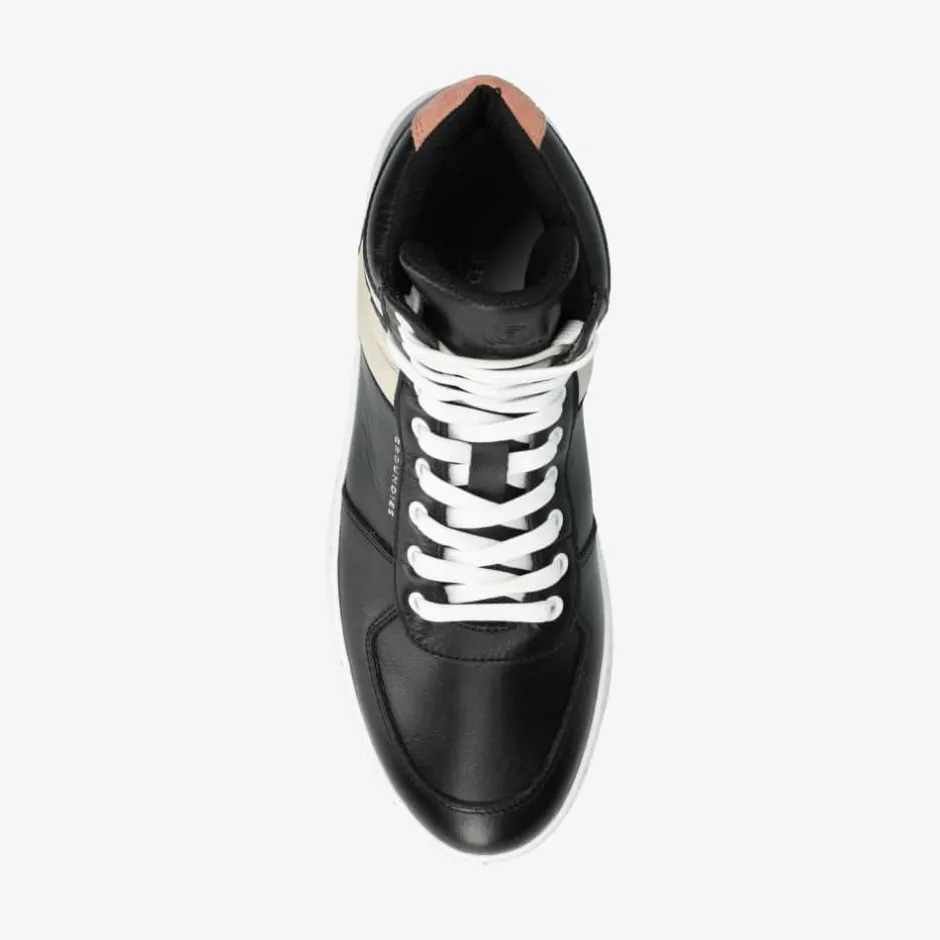 Sneaker|Groundies ® Hamptons High Women Black/Beige