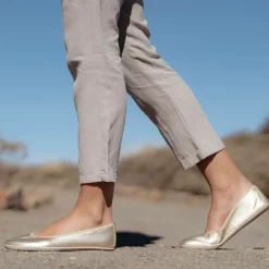 Business|Groundies ® Lily Classic Women Metallic Champagne
