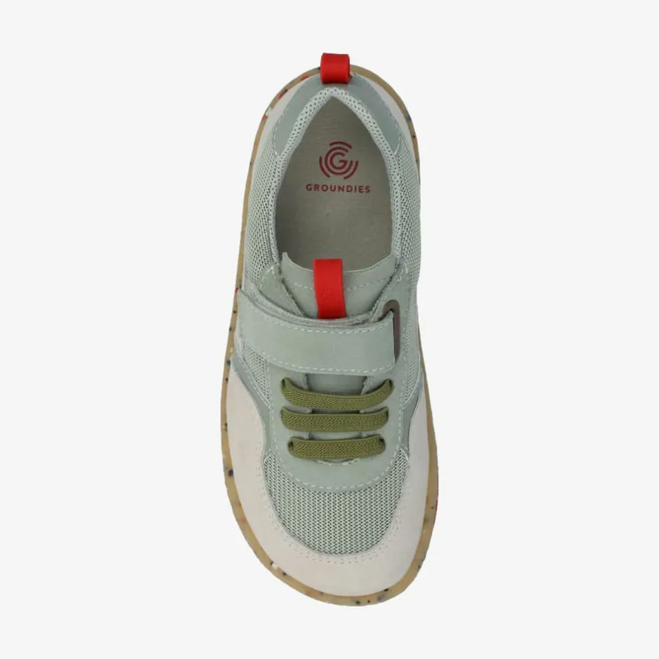 Kids|Groundies ® Lou Kids Green/Grey