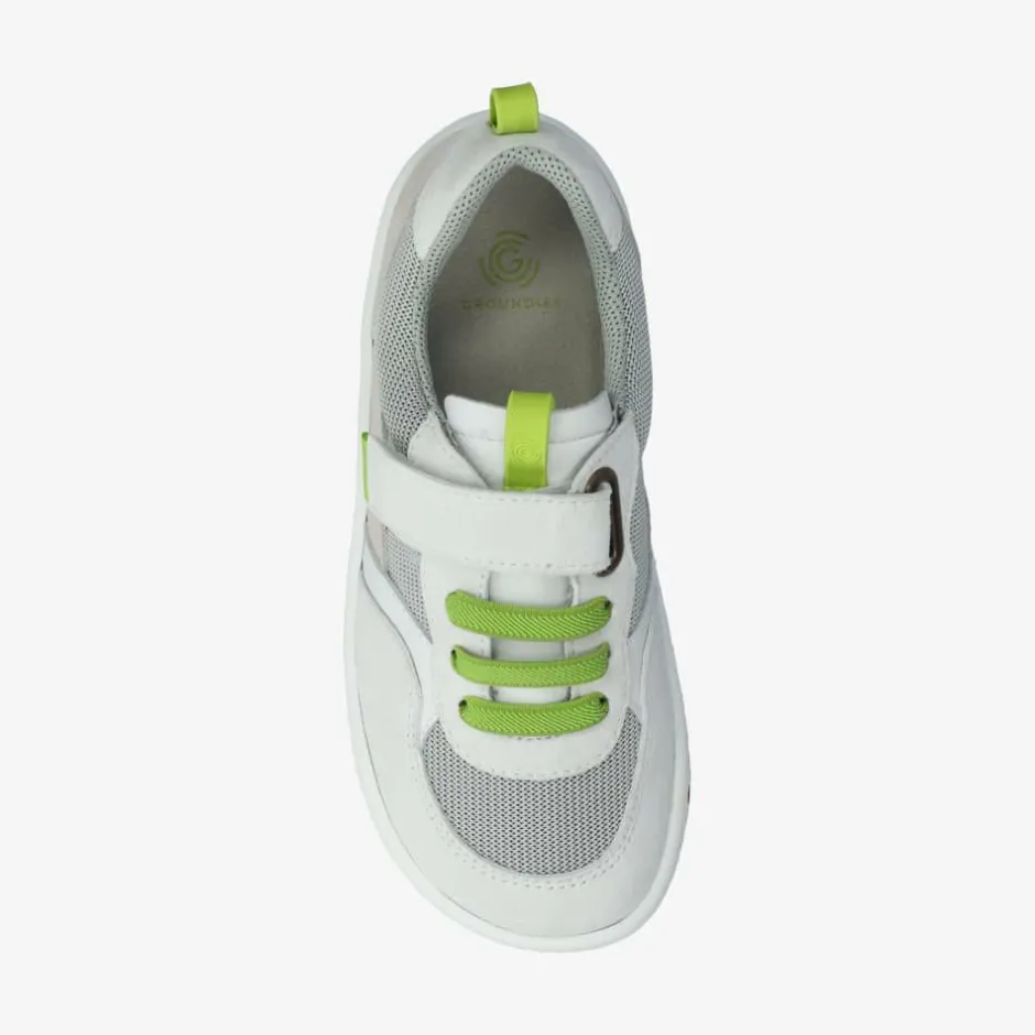 Kids|Groundies ® Lou Kids Grey/White
