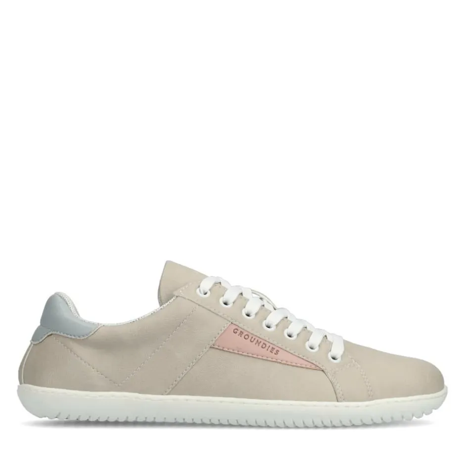 Vegan|Groundies ® Melbourne Vegan Women Beige Pink