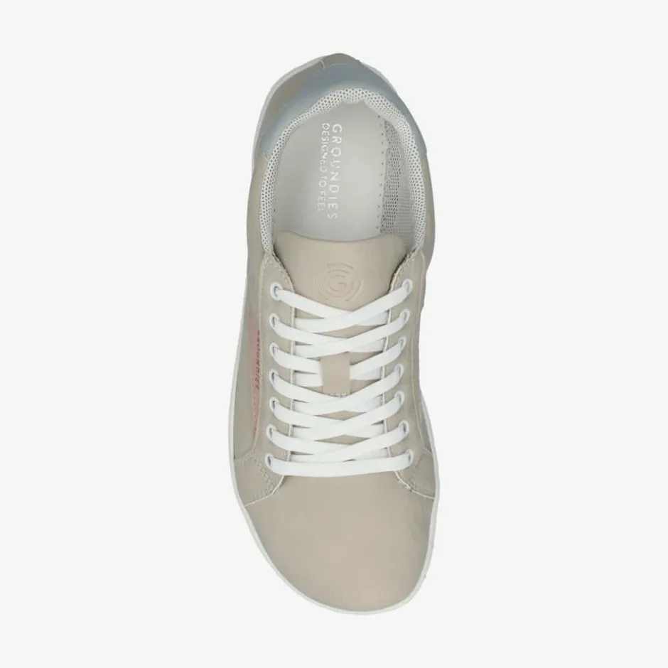 Vegan|Groundies ® Melbourne Vegan Women Beige Pink