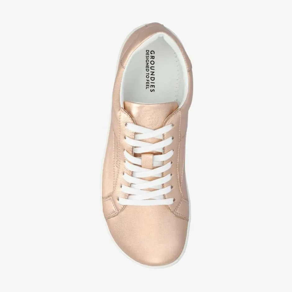 Sneaker|Groundies ® Melbourne Women Metallic Rose