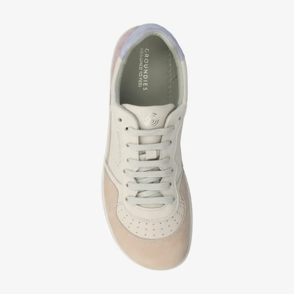 Sneaker|Groundies ® Nova Go1 Women Beige/Lavender