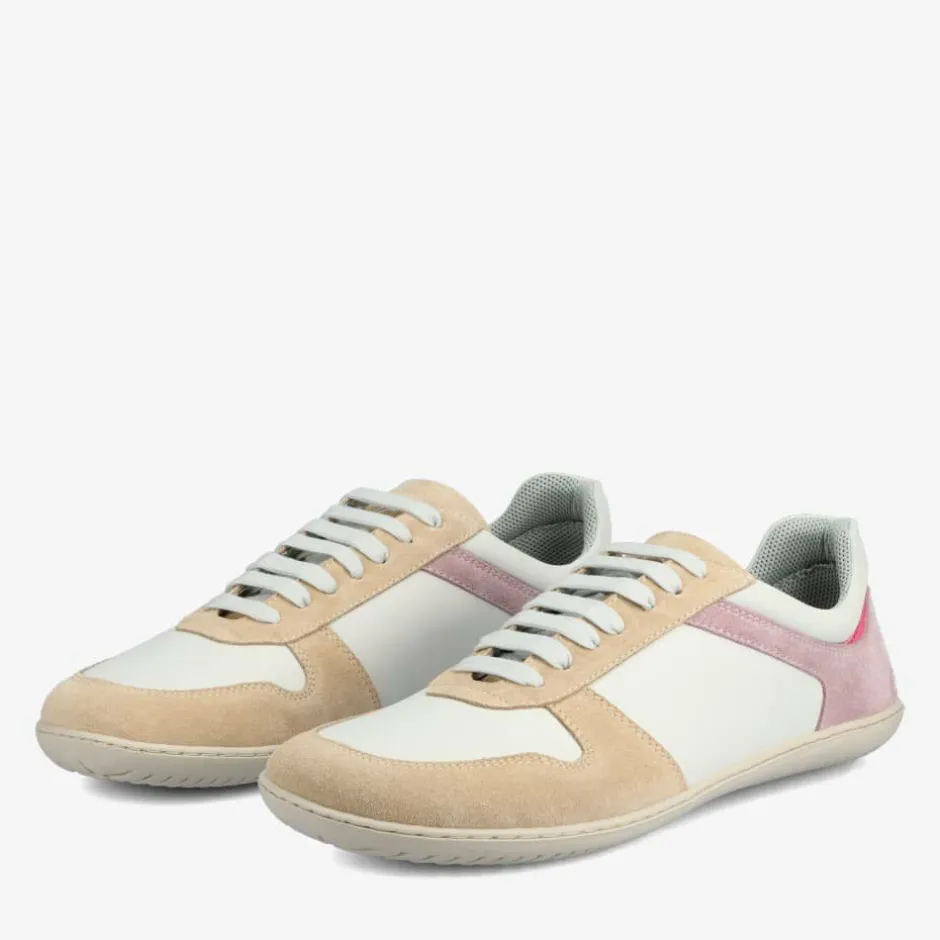 Sneaker|Groundies ® Orlando Women Off-White/Beige/Pink