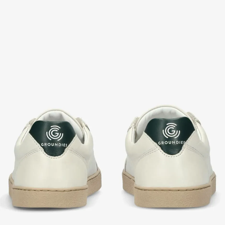 Sneaker|Groundies ® Universe Women Off-White/Green