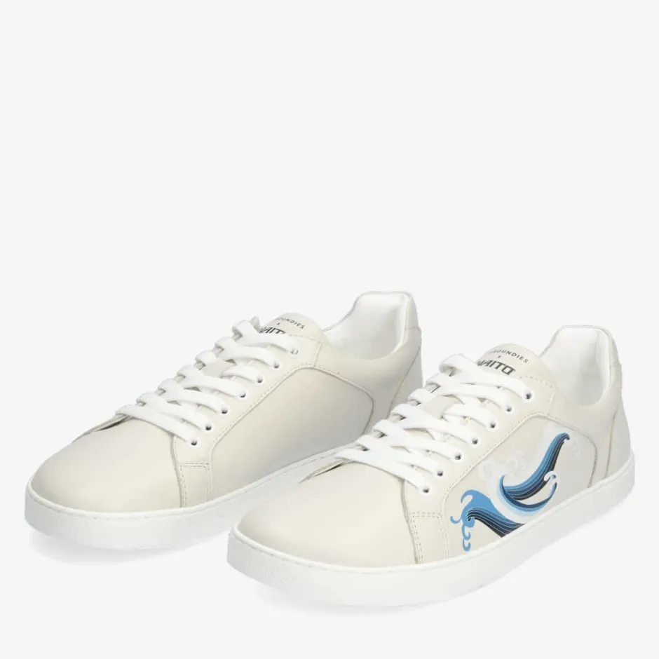 Sneaker|Groundies ® Universe X Naito Men Off-White/Wave