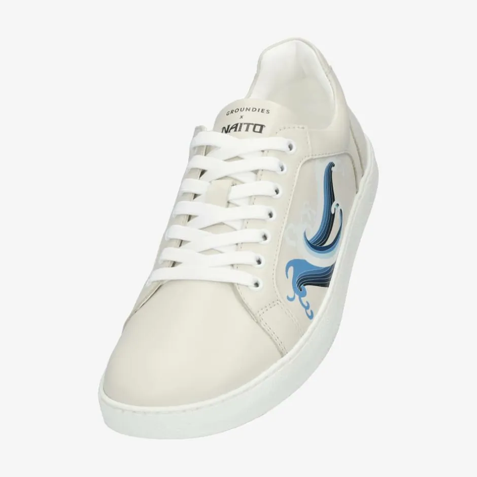 Sneaker|Groundies ® Universe X Naito Men Off-White/Wave