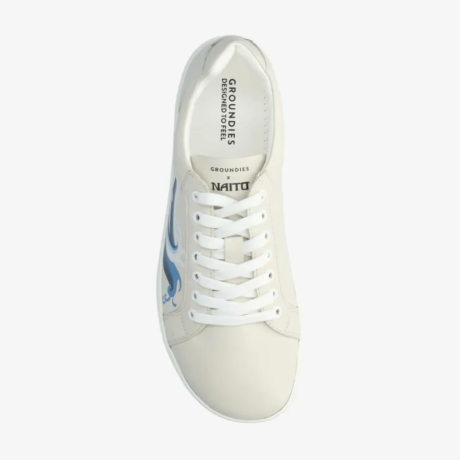 Sneaker|Groundies ® Universe X Naito Men Off-White/Wave